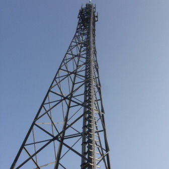 Stahlgittermast - Richtfunkmast - 50,5 m