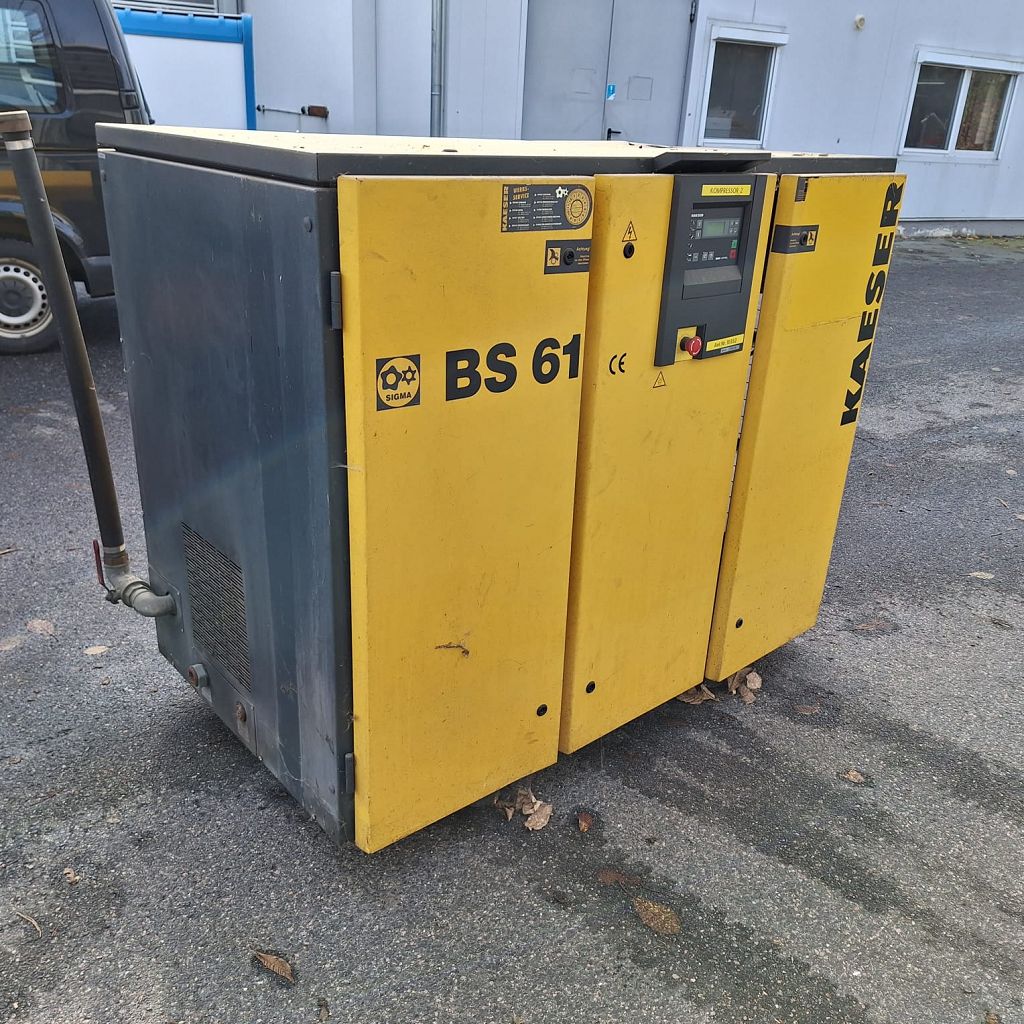 1 x Schraubenkompressor KAESER BS 61