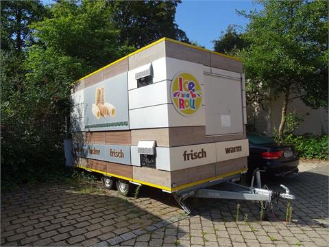 1 x Foodtrailer -Verkaufsanhänger Ice & Roll NIEWADOW B3500